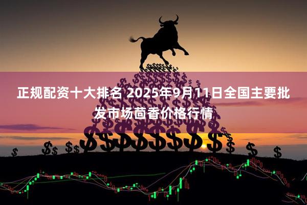 正规配资十大排名 2025年9月11日全国主要批发市场茴香价格行情